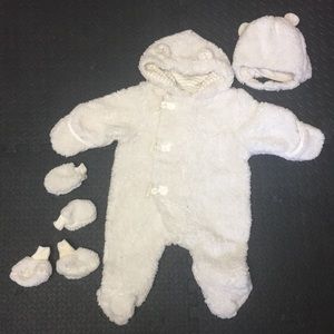 3-6 M Warm Winter Suit Set